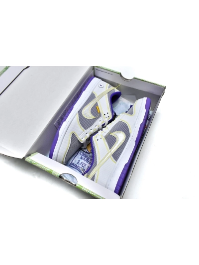 PKGoden  Dunk Low Union Passport Pack Grey Purple,  DJ9649-500 02