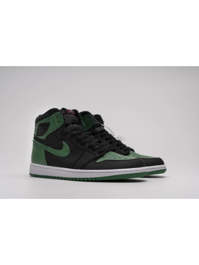 PKGoden  Air Jordan 1 Retro High Pine Green Black, 555088-030 02