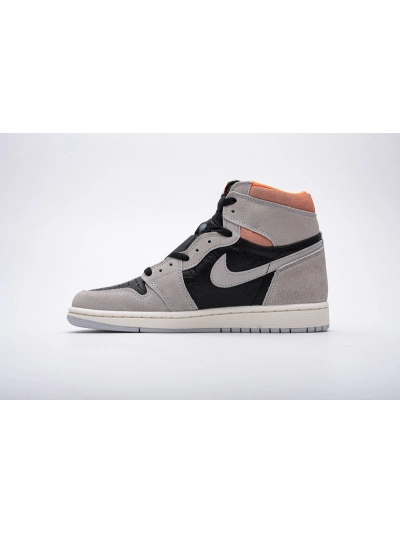 PKGoden  Air Jordan 1 Retro High Neutral Grey Hyper Crimson, 555088-018 01
