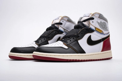 PKGoden Air Jordan 1 Retro High Union Los Angeles Black Toe, BV1300-106 02