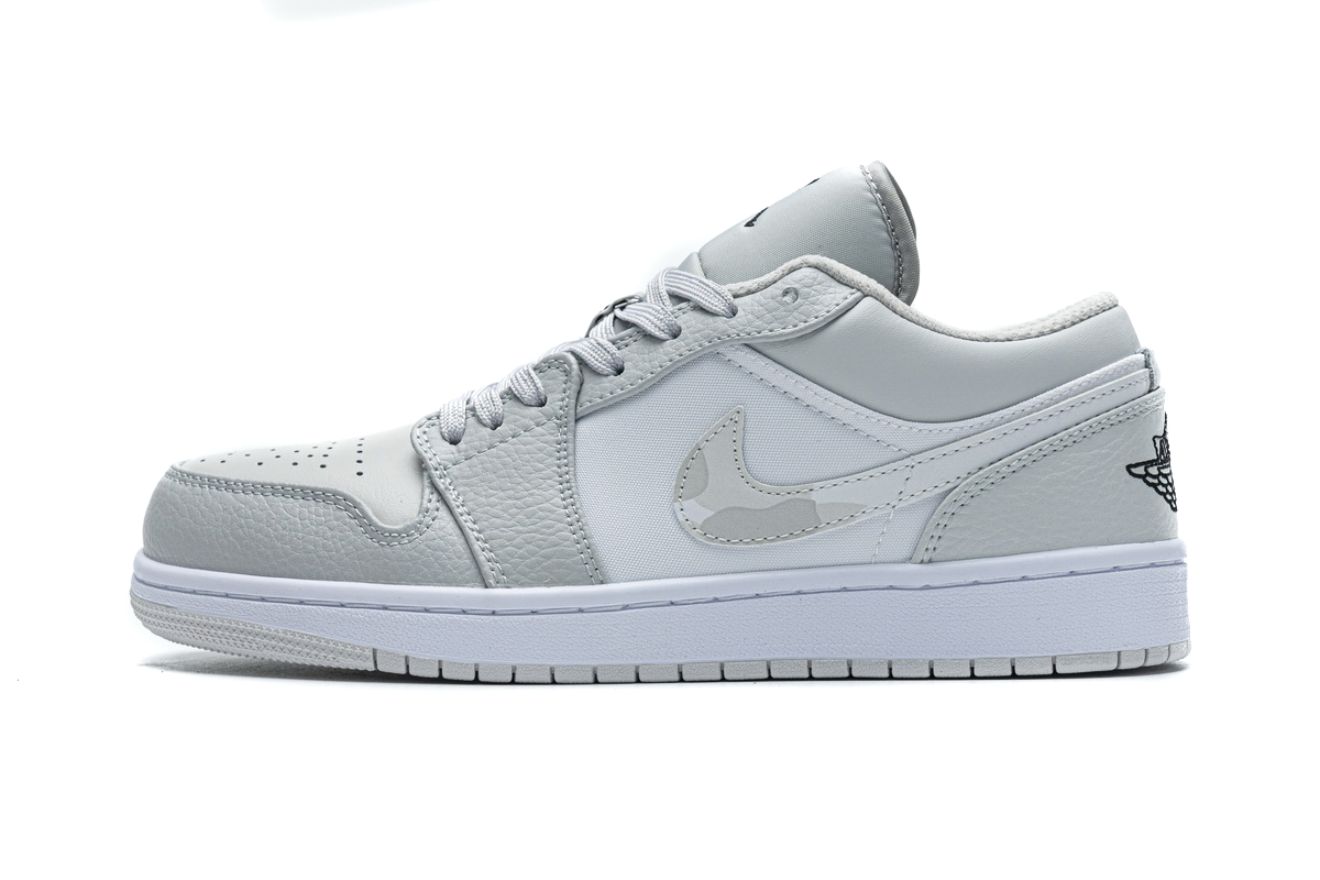 POP Jordan 1 Low White Camo, DC9036-100