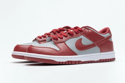 POP  Dunk Low Retro Medium Grey Varsity Red UNLV, DD1391-002 01