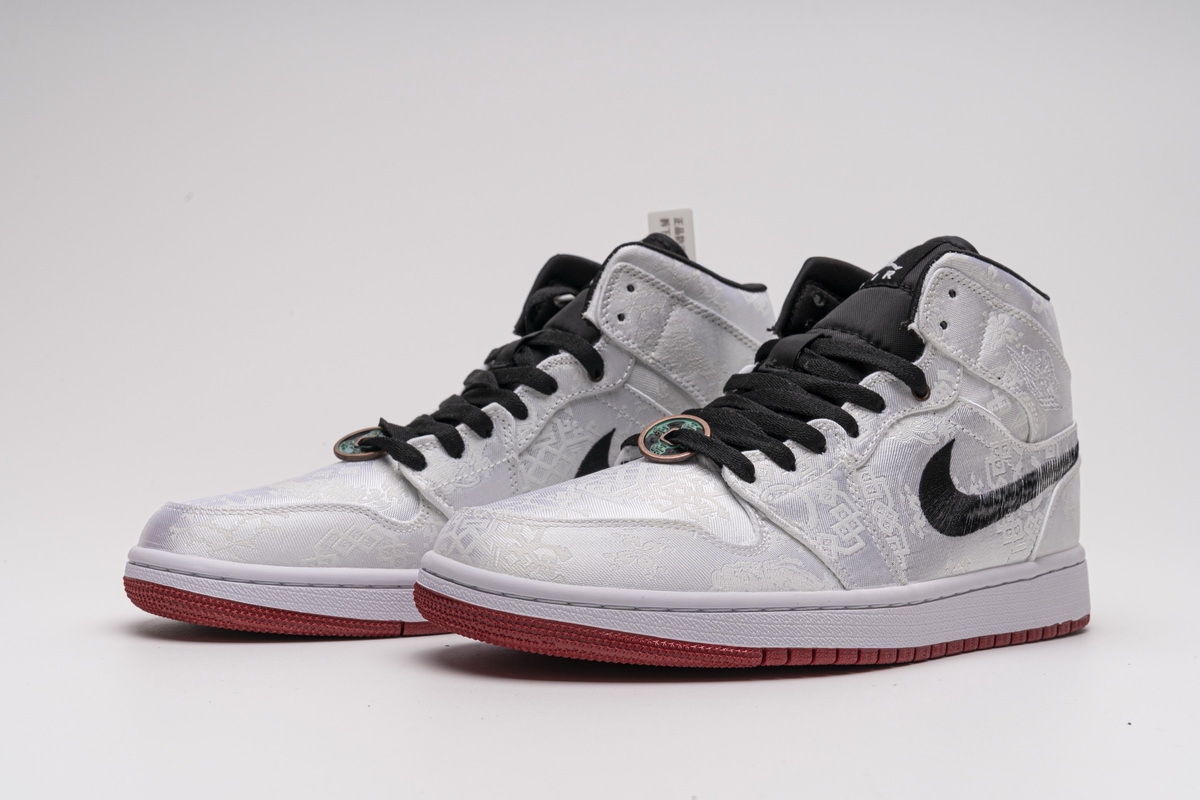 BootsMasterLin Air Jordan 1 Mid SE Fearless Edison Chen CLOT, CU2804-100 the best replica sneaker 