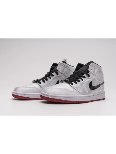 POP  Air Jordan 1 Mid SE Fearless Edison Chen CLOT, CU2804-100 01