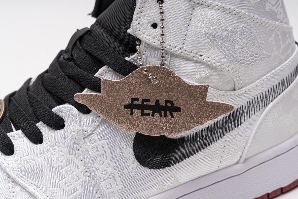 BootsMasterLin Air Jordan 1 Mid SE Fearless Edison Chen CLOT, CU2804-100 the best replica sneaker 