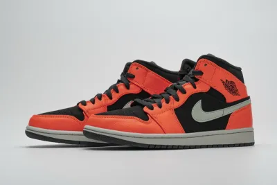 POP  Air Jordan 1 Mid Black Cone , 554724-062 01