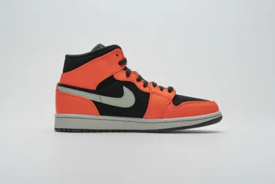 POP  Air Jordan 1 Mid Black Cone , 554724-062 02