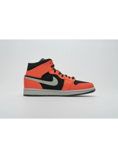 POP  Air Jordan 1 Mid Black Cone , 554724-062 02
