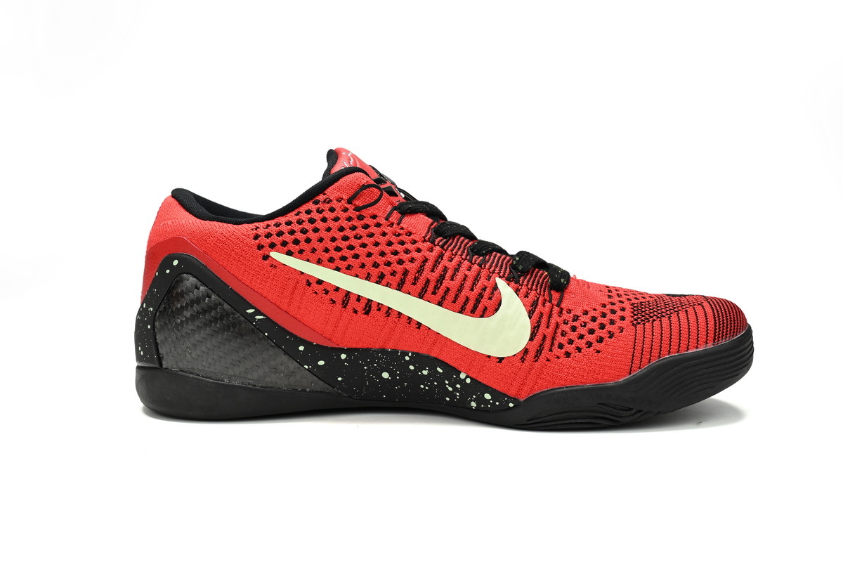 POP  Kobe 9 Elite Low University Red 639045-600/653456-601