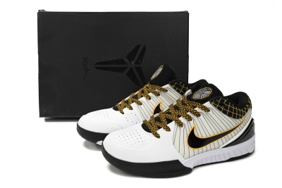 PKGoden  Kobe 4 Protro White Black Del Sol  AV6339-101 01