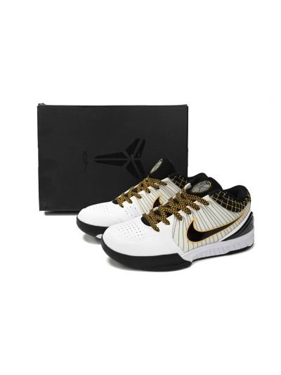 PKGoden  Kobe 4 Protro White Black Del Sol  AV6339-101 01