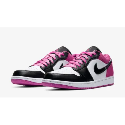 POP Jordan 1 Low Black Active Fuchsia,CK3022-005 01