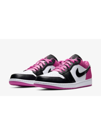 POP Jordan 1 Low Black Active Fuchsia,CK3022-005 01