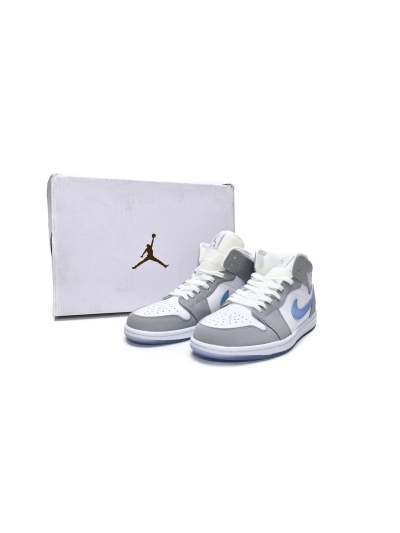POP  Jordan 1 Mid Wolf Grey Aluminum , BQ6472-105 01