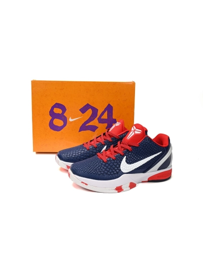 PKGoden  Kobe 6 Protro White Blue Red 436311-003 01