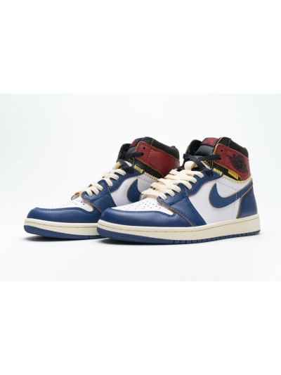 PKGoden Jordan 1 Retro High Union Los Angeles Blue Toe, BV1300-146 02