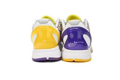 PKGoden  Kobe 6 Protro White Purple Yellow CW2190-105 02
