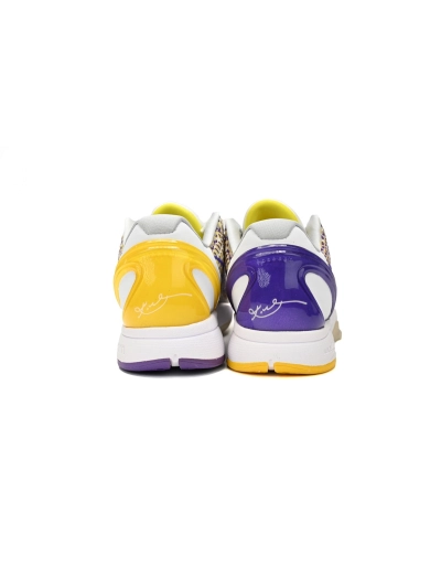 PKGoden  Kobe 6 Protro White Purple Yellow CW2190-105 02