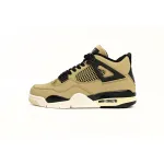 POP  Jordan 4 Retro Pearl Milk Tea, AQ9129-200