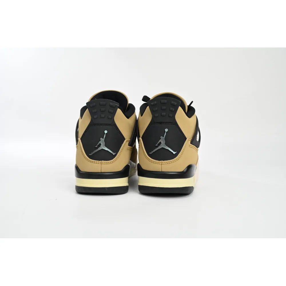 POP  Jordan 4 Retro Pearl Milk Tea, AQ9129-200
