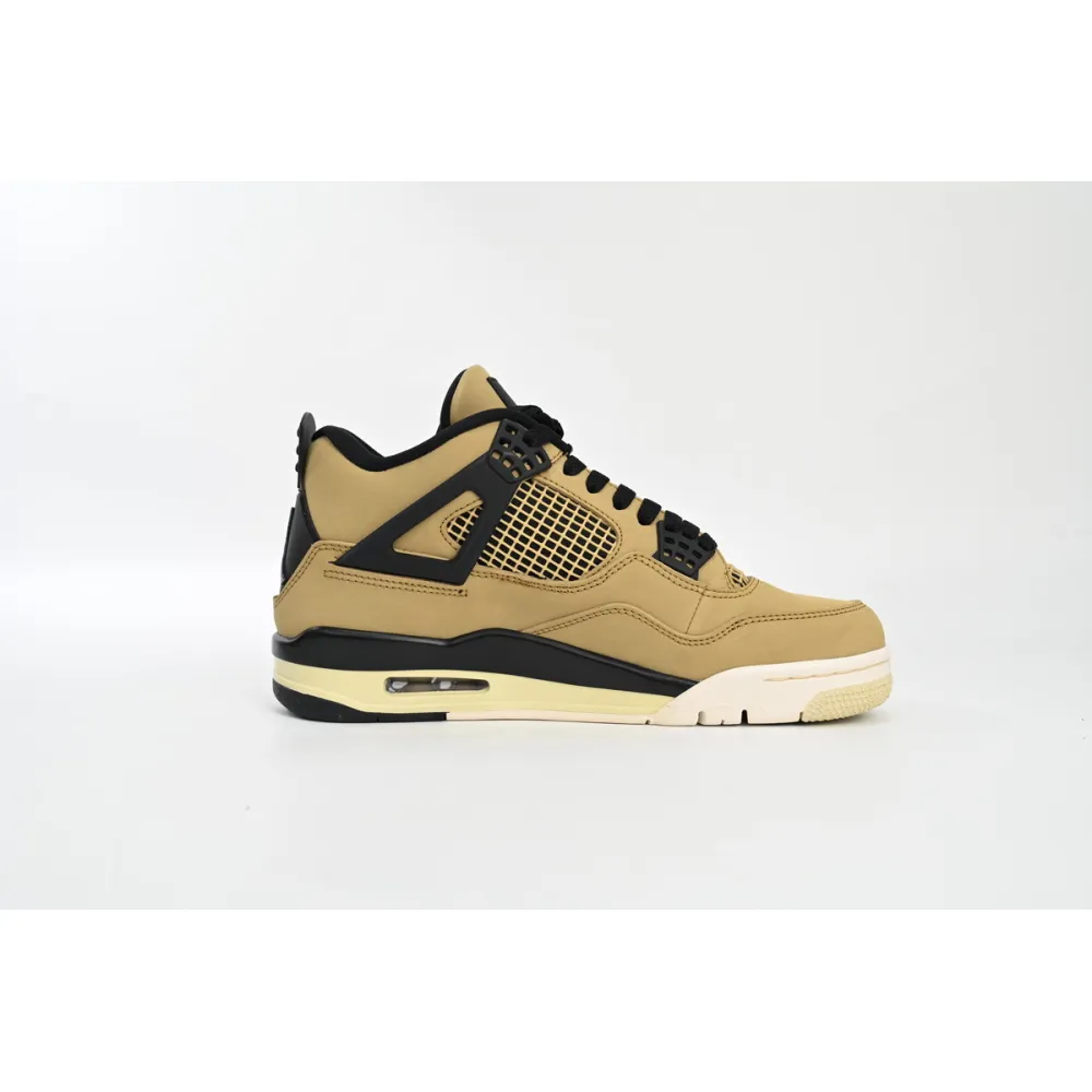 POP  Jordan 4 Retro Pearl Milk Tea, AQ9129-200