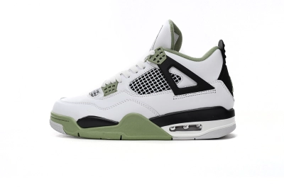 POP  Jordan 4 Retro  WMNS Oil Green Seafoam, AQ9129-103 02
