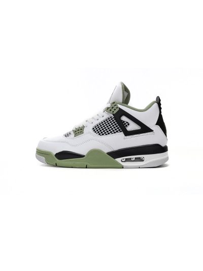 POP  Jordan 4 Retro  WMNS Oil Green Seafoam, AQ9129-103 02