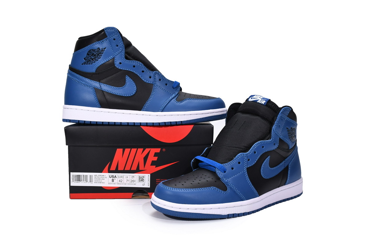 POP Jordan 1 Retro High OG Dark Marina Blue, 555088-404
