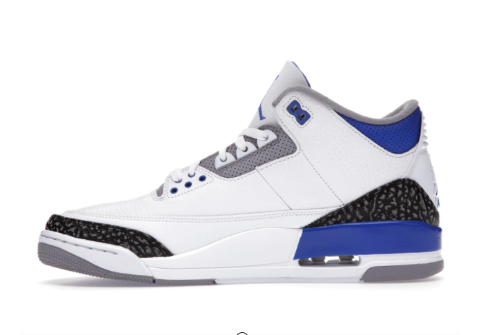 PKGoden   Jordan 3 Retro Racer Blue, CT8532-145