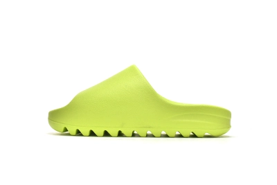 POP Yeezy Slide Glow Green, HQ6447 01