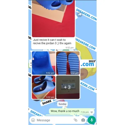POP Yeezy Slide Azure, ID4133 02