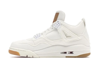 PKGoden|  Jordan 4 Retro Levi's White (Levi's Tag), AO2571-100 01