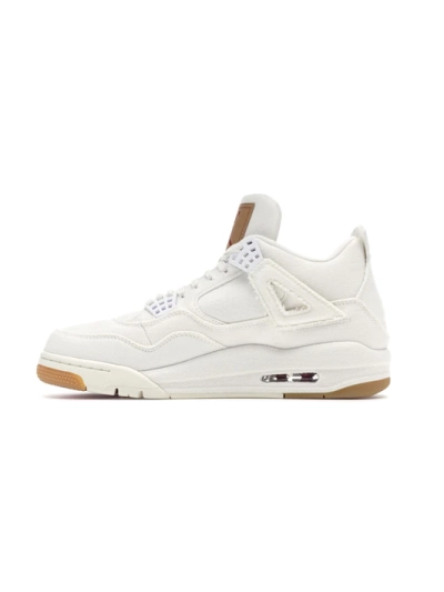 PKGoden|  Jordan 4 Retro Levi's White (Levi's Tag), AO2571-100 01