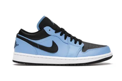 POP Jordan 1 Low University Blue Black, 553558-403 01