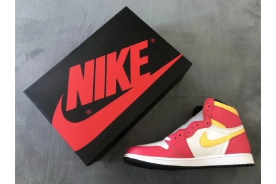 PKGoden  Jordan 1 Retro High OG Light Fusion Red, 555088-603 01