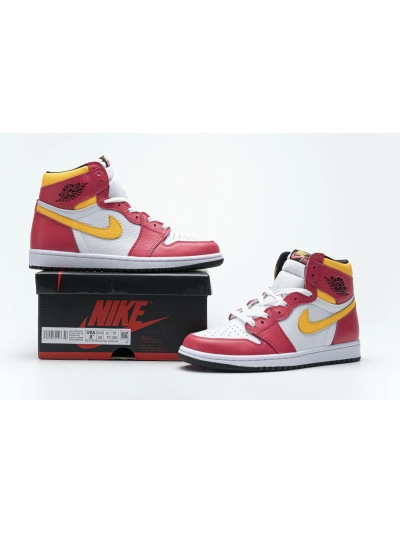POP  Jordan 1 Retro High OG Light Fusion Red, 555088-603 01