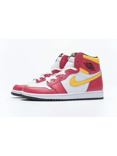 POP  Jordan 1 Retro High OG Light Fusion Red, 555088-603 02