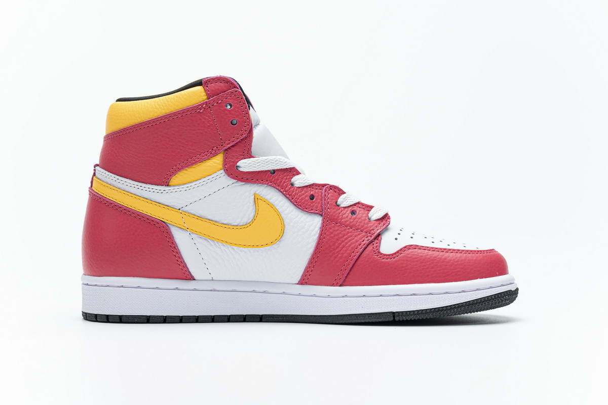 POP  Jordan 1 Retro High OG Light Fusion Red, 555088-603