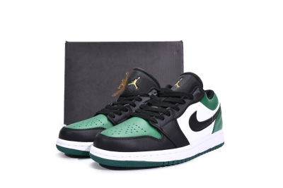 POP Jordan 1 low Green Toe, 553558-371 01
