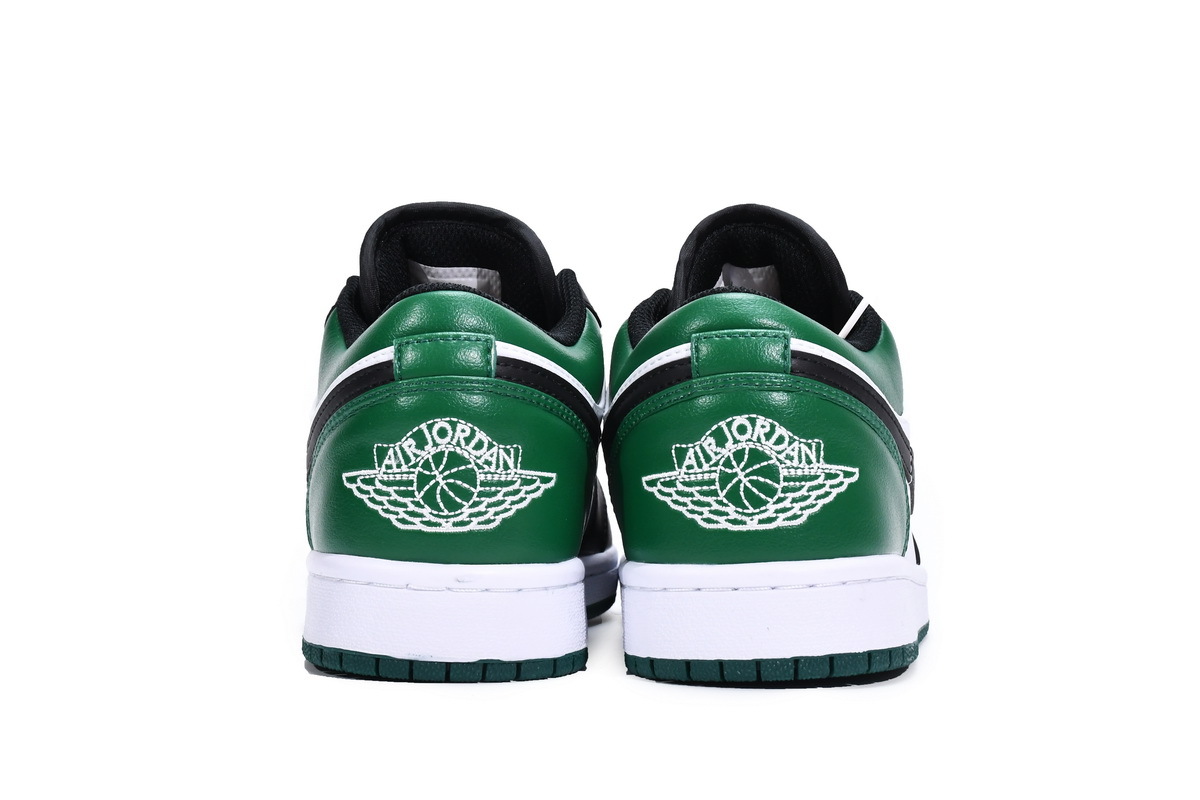 POP Jordan 1 low Green Toe, 553558-371