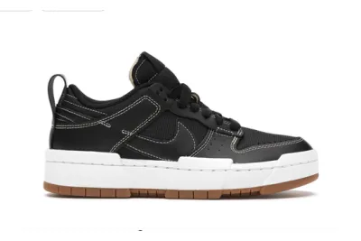 PKGoden en Dunk SB Low Disrupt Black Gum, CK6654-002 02