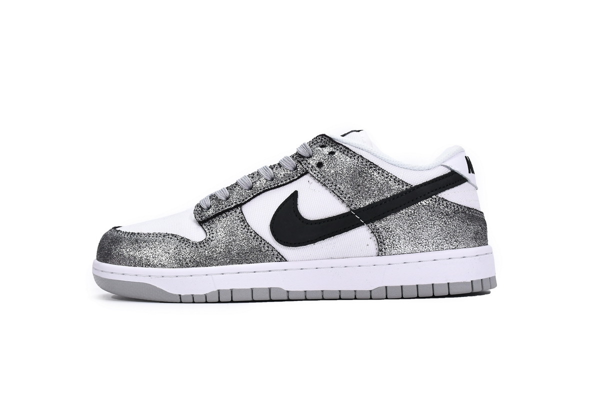 PKGoden  Dunk SB Low Golden Gals Metallic Silver, DO5882-001