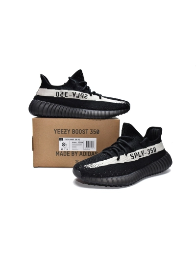 PKGoden Yeezy Boost 350 V2 Core Black White , BY1604 02