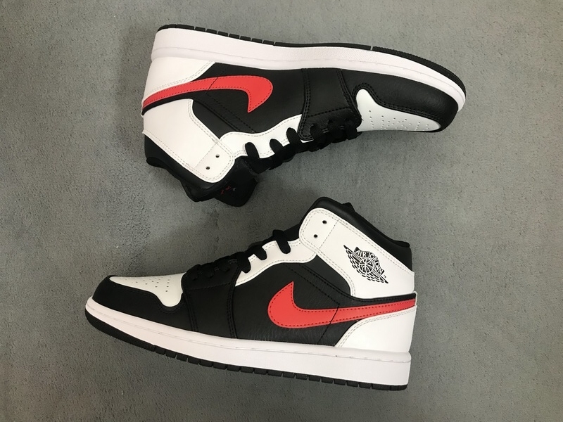POP  Jordan 1 Mid White Shadow, 554724-075