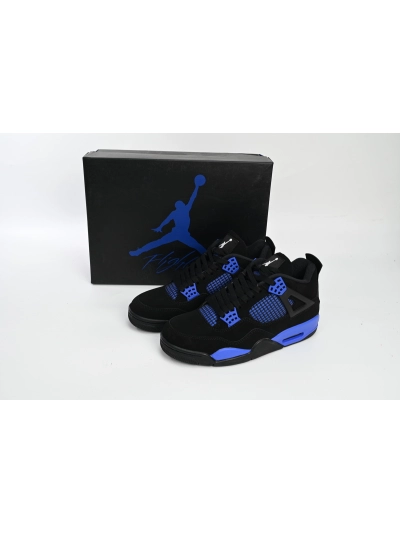 POP  Jordan 4 Retro Black Blue, CT8527-018 02