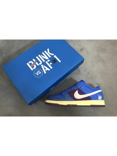 PKGoden  Dunk SB Low Undefeated 5 On It Dunk vs. AF1, DH6508-400 01