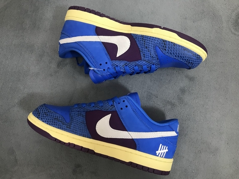 PKGoden  Dunk SB Low Undefeated 5 On It Dunk vs. AF1, DH6508-400