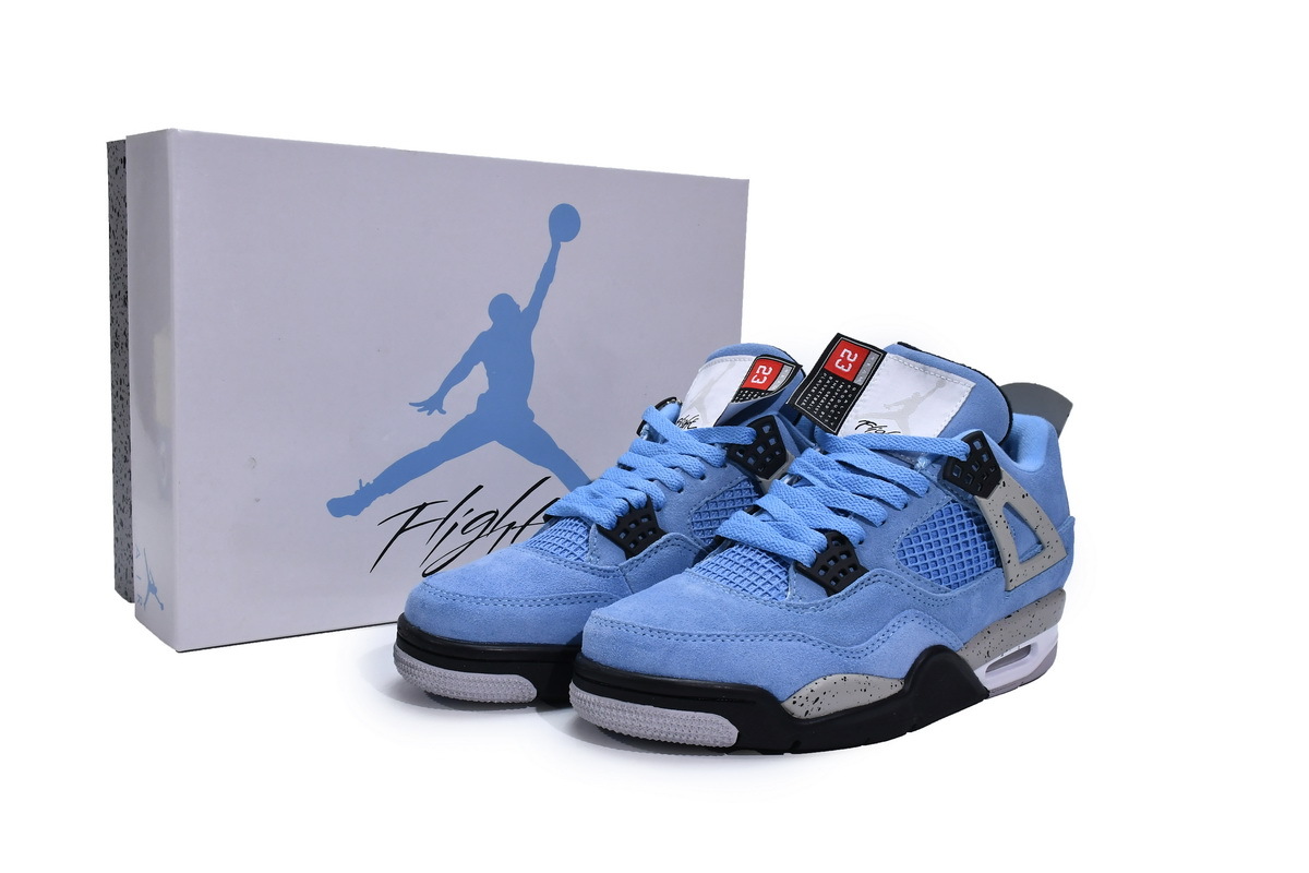POP  Jordan 4 Retro University Blue, CT8527-400
