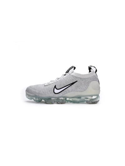 PKGoden  Air VaporMax 2021 FK White Black Metallic Silver, DH4084-100 02