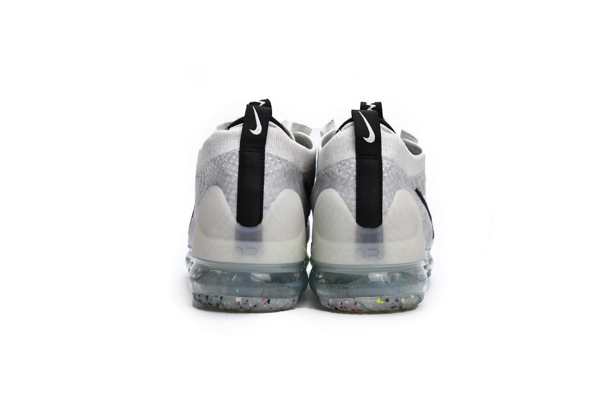 PKGoden  Air VaporMax 2021 FK White Black Metallic Silver, DH4084-100